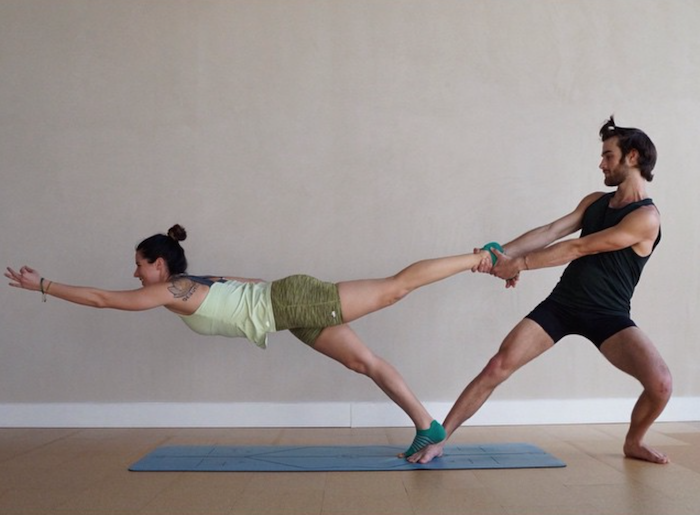 Unlocking Harmony Together - Yoga Poses for Beginners Two People