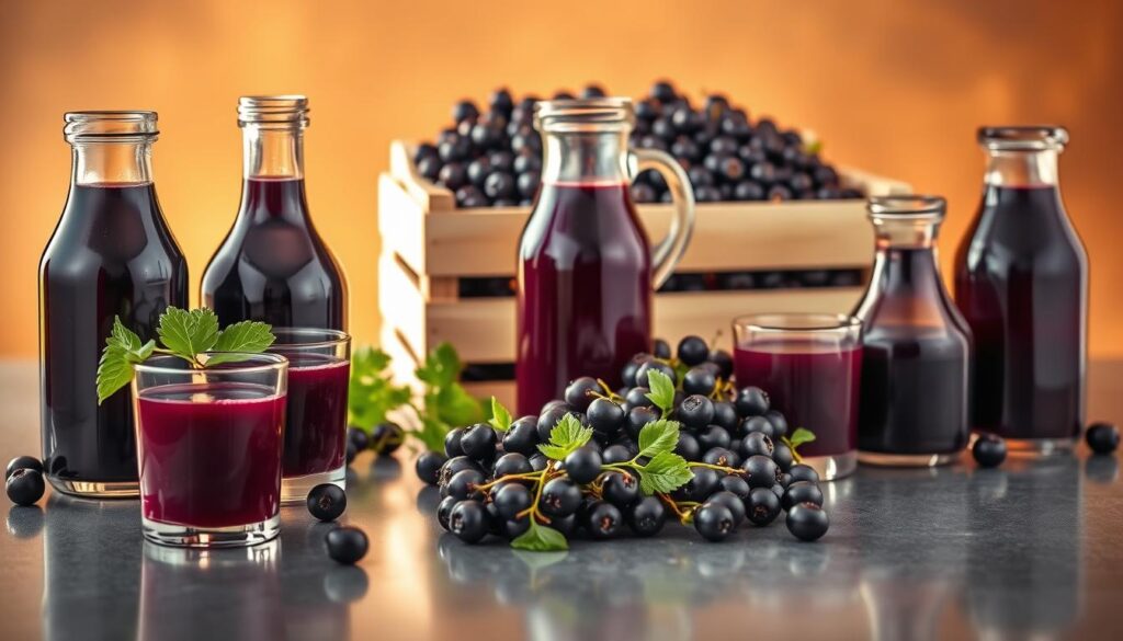 Blackcurrant Juice Selection