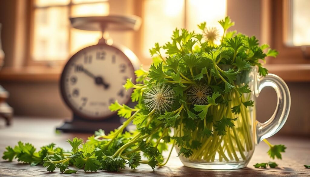 Dandelion Greens as a Diuretic Aid