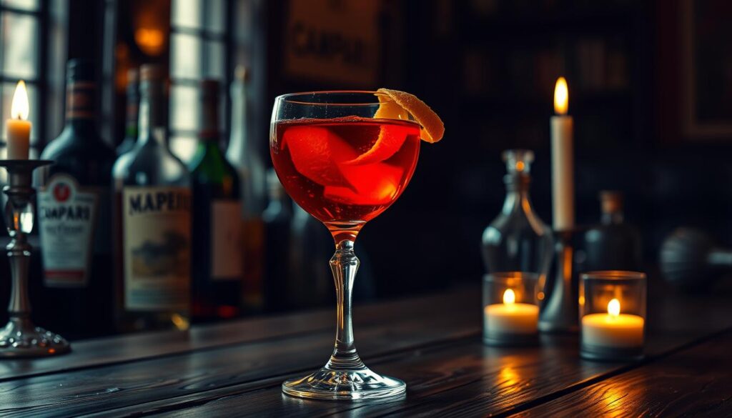 Negroni cocktail