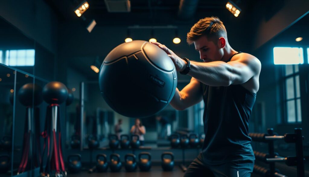 Training drills for wall ball station