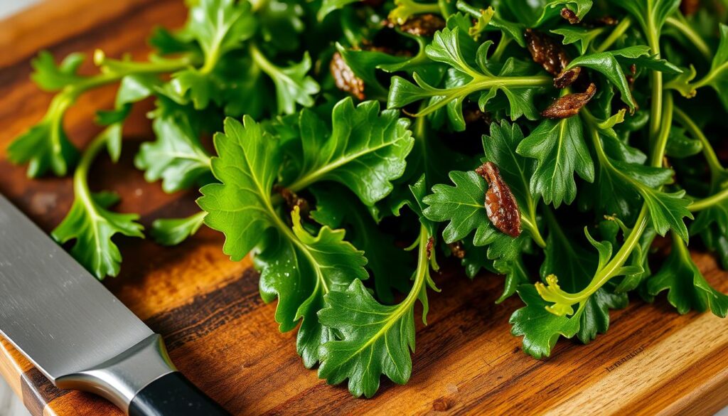 sautéed dandelion greens